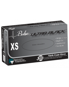 Pulse® ULTRA BLACK™ Nitrile Exam Gloves – Series 186